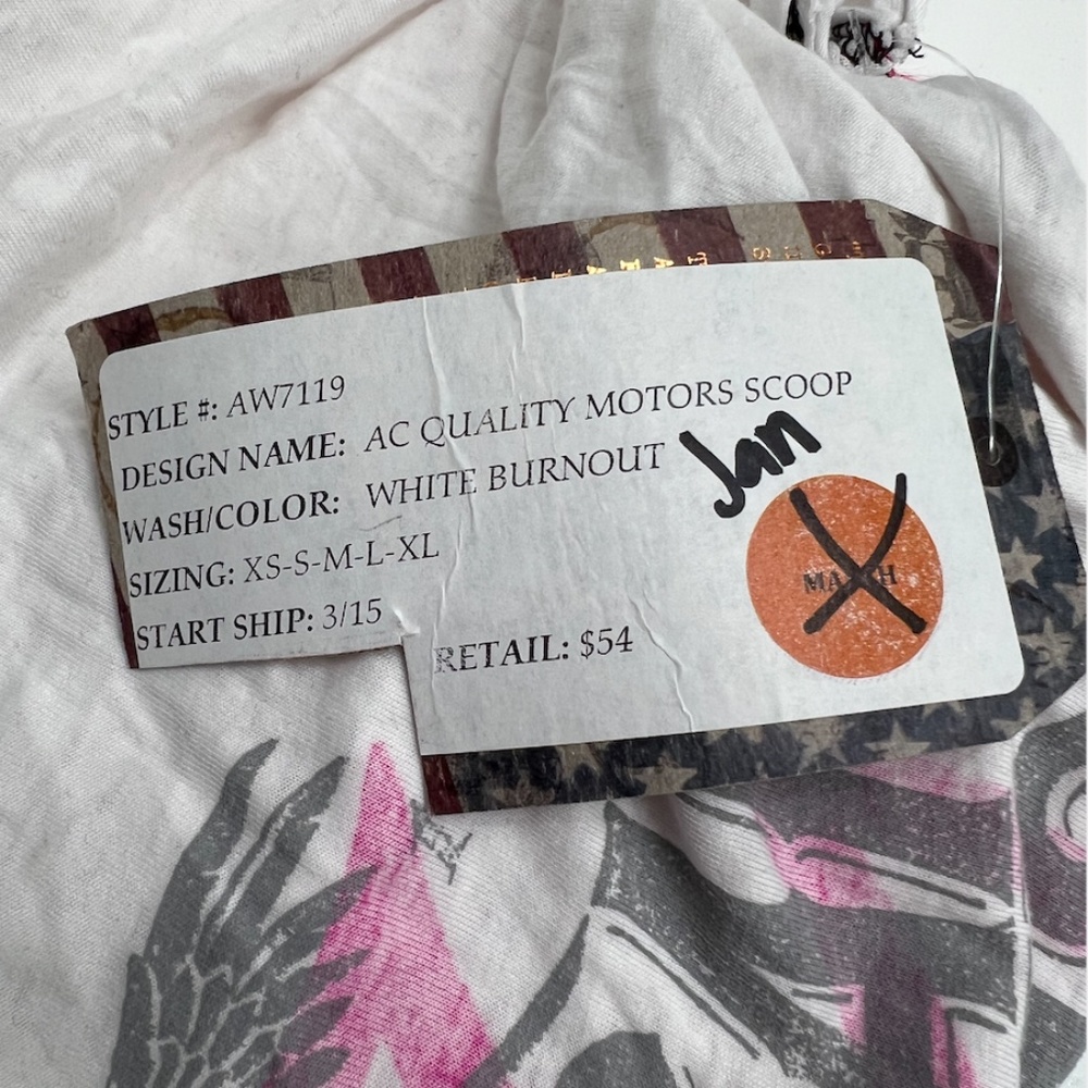 NWT Affliction AC Quality Motors Scoop T-Shirt - Picture 8 of 9